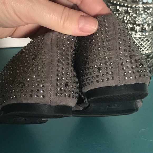 Mossimo sparkly D’Orsay pointed toe flats sz 8.5 - Picture 9 of 9
